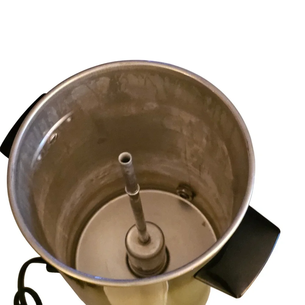 60s Avacado Vintage Electric Percolator 22 Cup‎ Coffee Urn B-9293-56 MCM